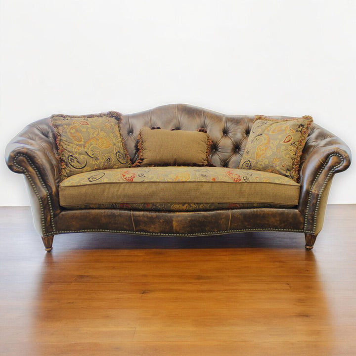 Orig Price $5500 - Collage Sofa w/ 3 Accent Pillows