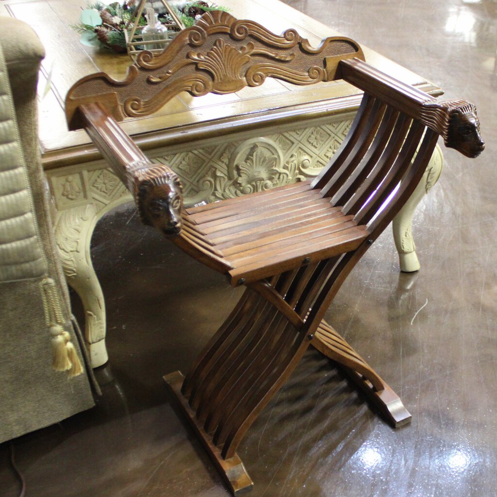 Orig Price $650 - Savonarola Arm Chair