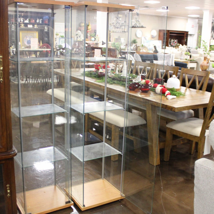 Orig Price $350 - Glass Display Cabinet