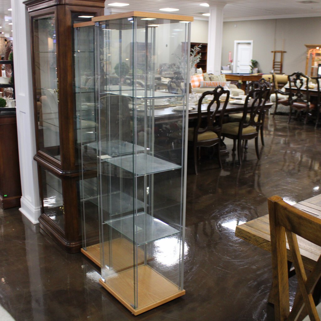 Orig Price $350 - Glass Display Cabinet