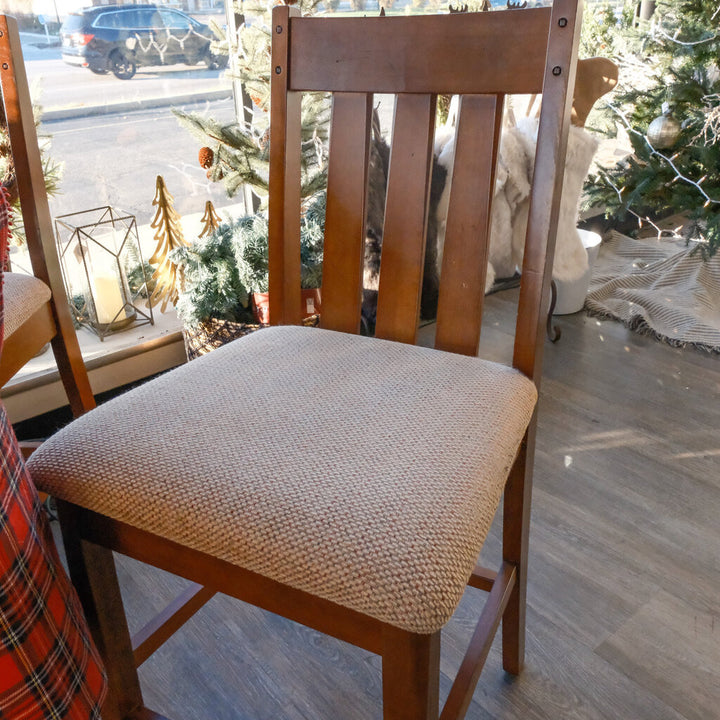 Pub Table with Leaf and 4 Chairs