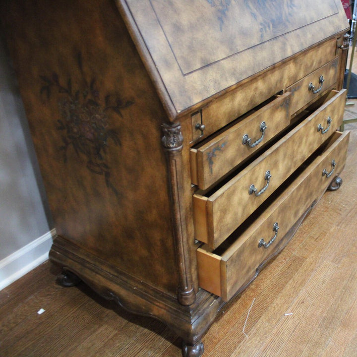 Country French Painted Secretary Desk