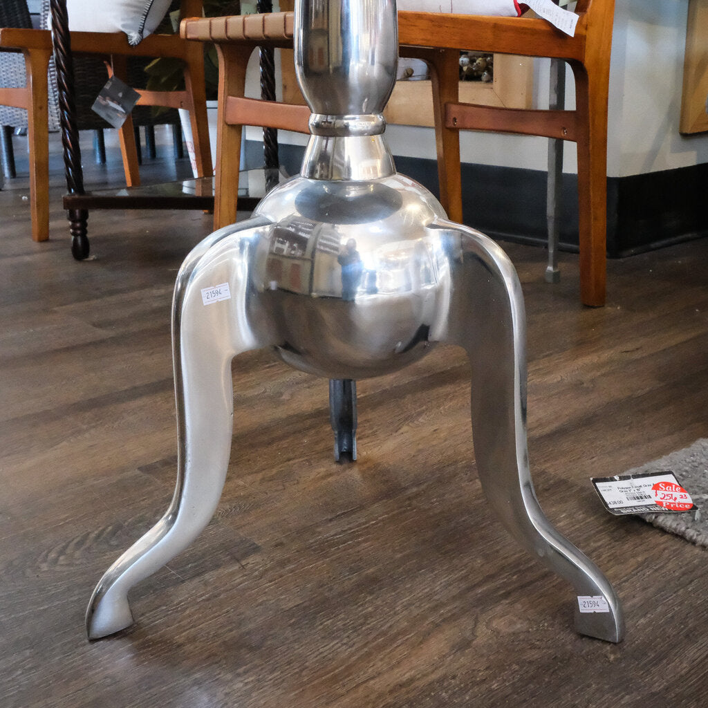 Orig Price $200 - Chrome End Table