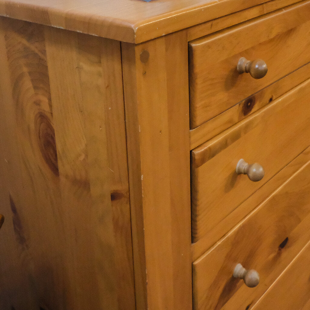 Knotty Pine Credenza