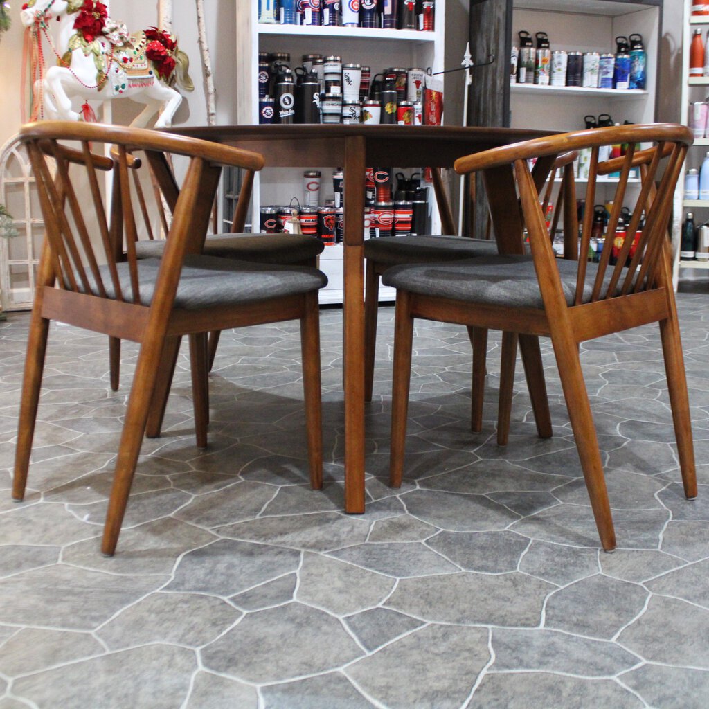 (BRAND NEW) Round Dining Table w/ 4 Chairs