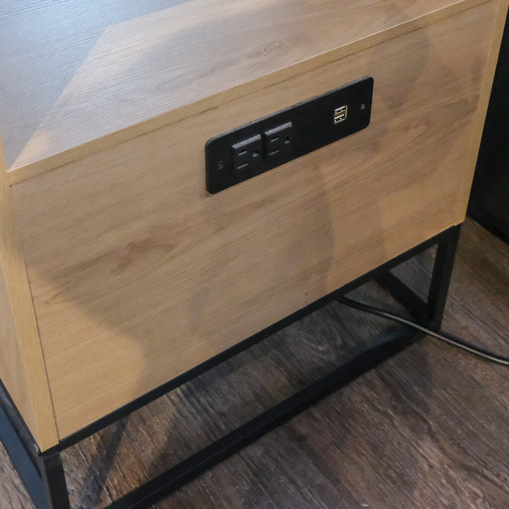 Open Top Nightstand / End Table