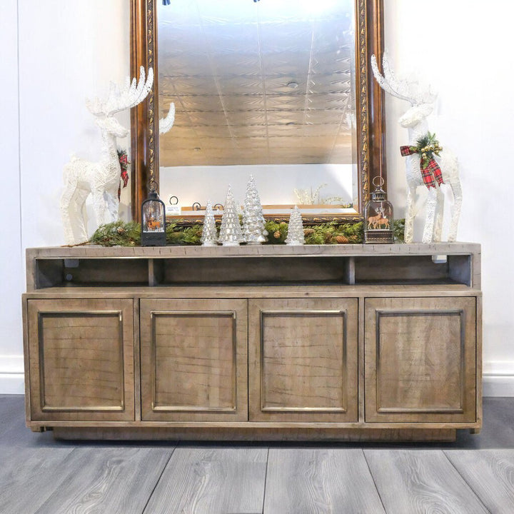 Orig. Price $2,600 - Four Door Media Credenza