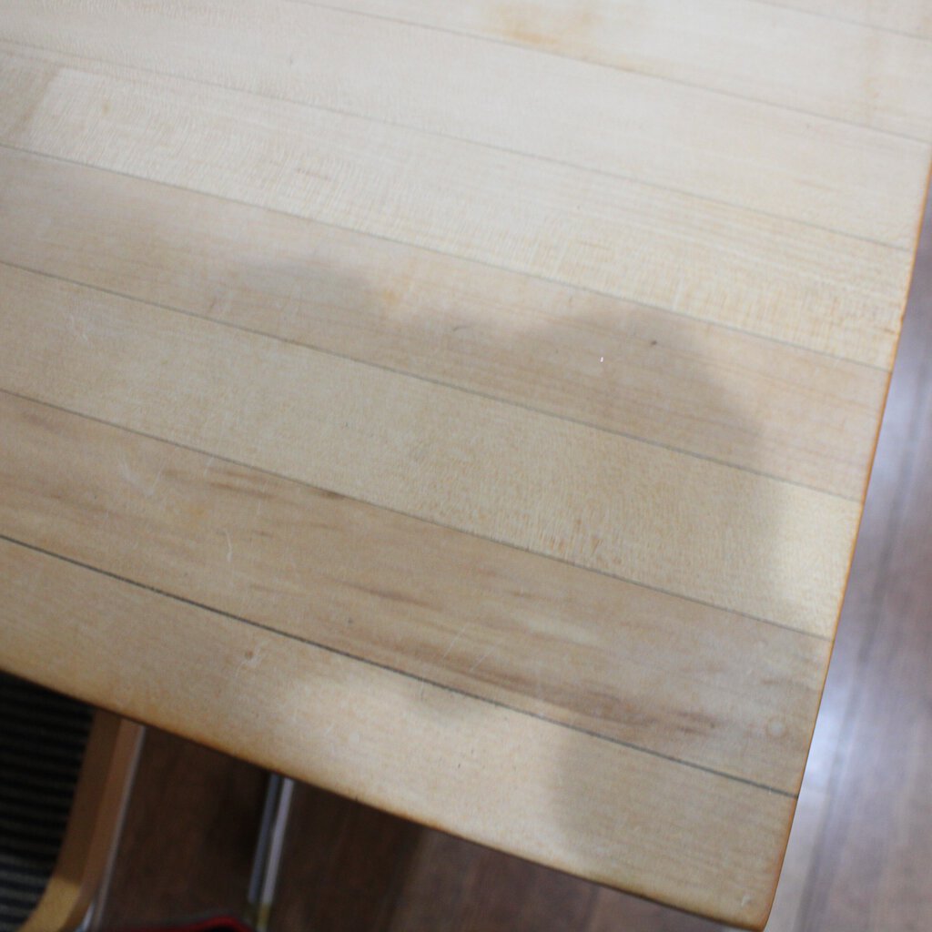 Orig Price $1100 - Butcher Block Table w/ Four Chairs