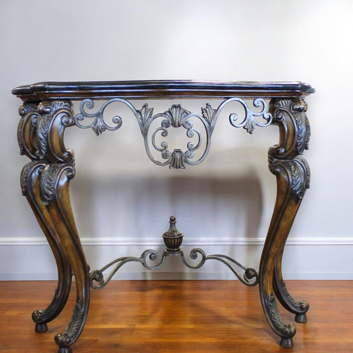 Sofa Table w/ Stone Top