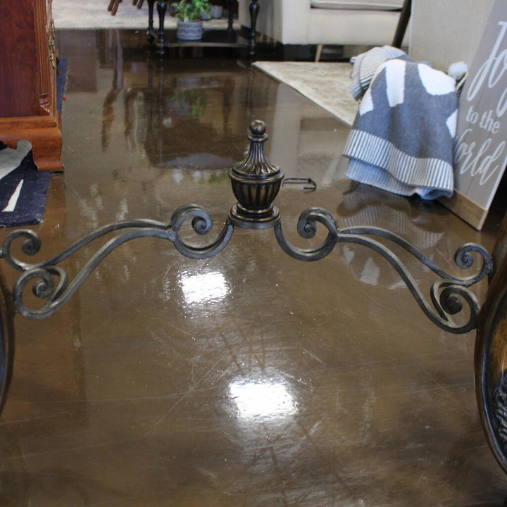 Sofa Table w/ Stone Top