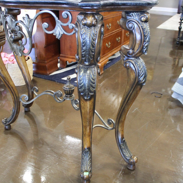 Sofa Table w/ Stone Top