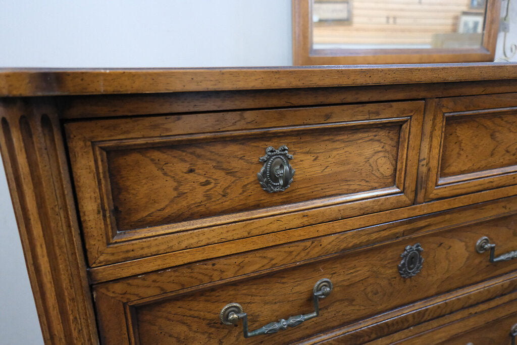 Antique Dresser with Mirror