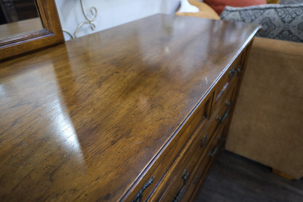 Antique Dresser with Mirror