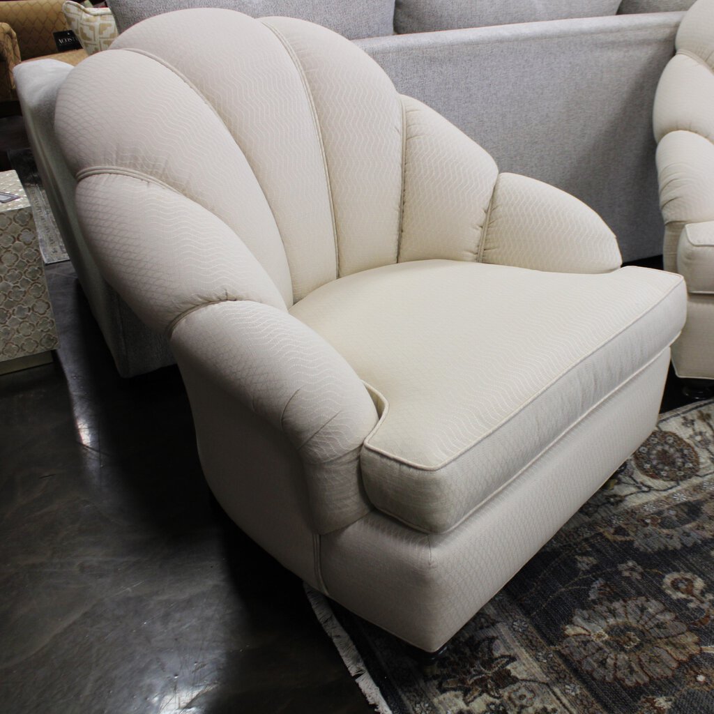 Channel Back Accent Chair