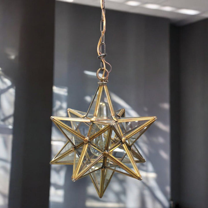 Orig Price $769 - Morovian Star Pendant Light