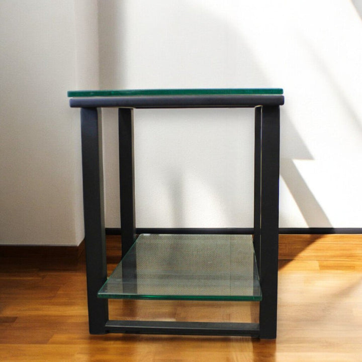 Glass End Table