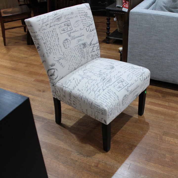 French Postage Accent Chair