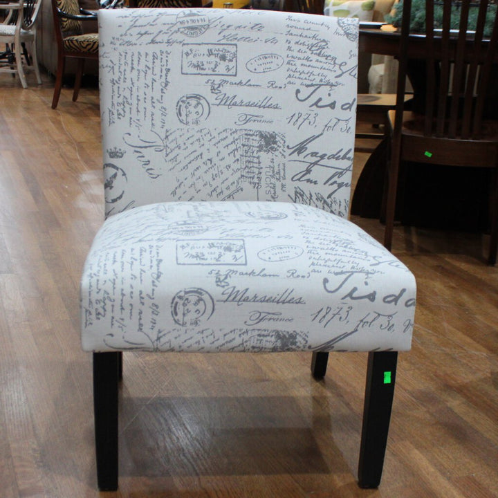 French Postage Accent Chair