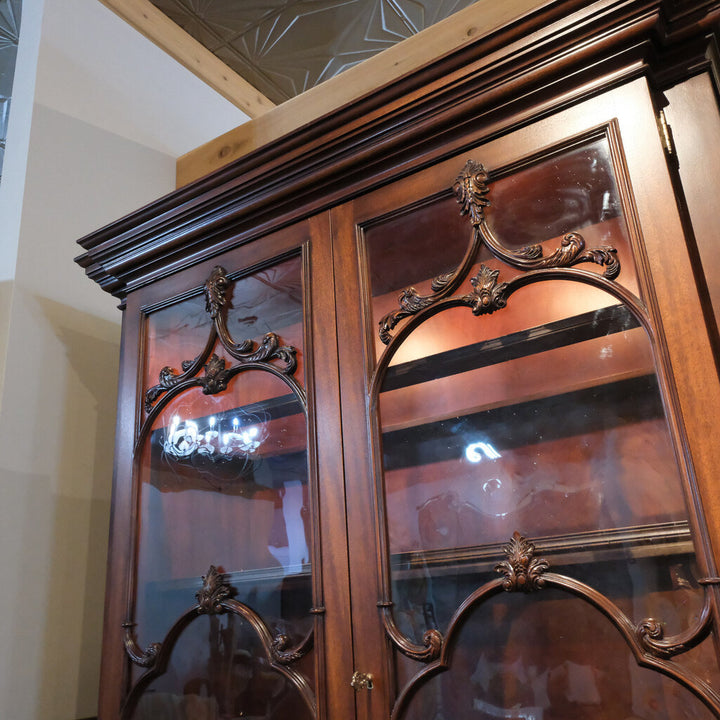 Orig Price $4000 - 2 Piece Lighted China Cabinet