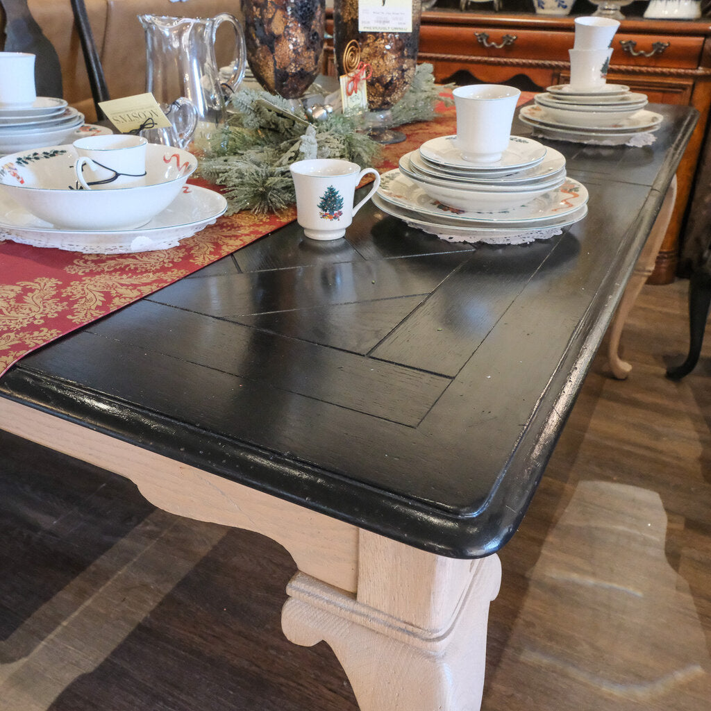 Custom Painted Dining Table