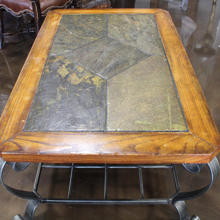 Tile Top Cocktail Table