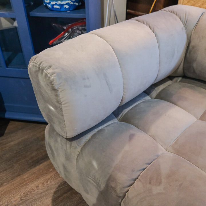 Orig. Price $640 - Upholstered Modern Channel Club Chair