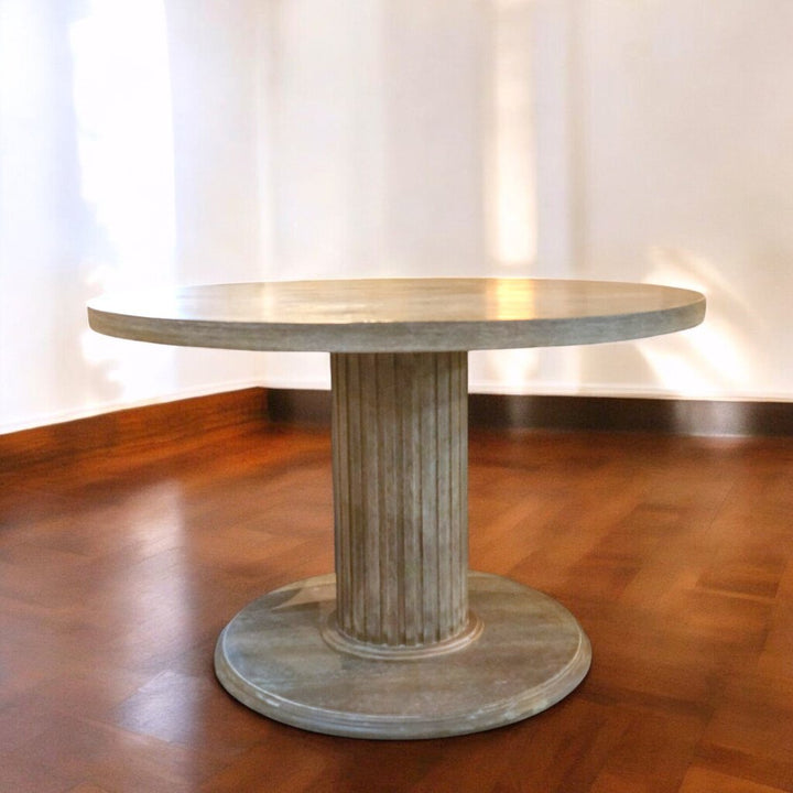 Round Pedestal Dining Table