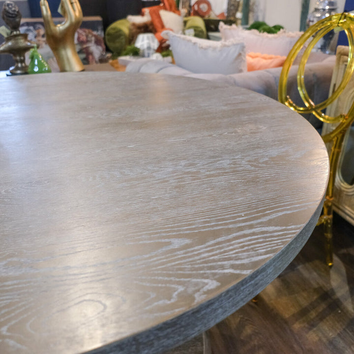 Round Pedestal Dining Table