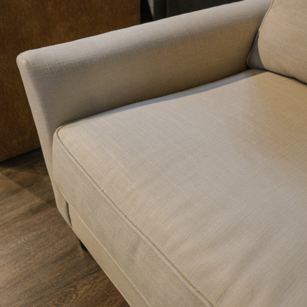 Orig. Price $2100 - Beverly Sofa in Everyday Linen Fabric