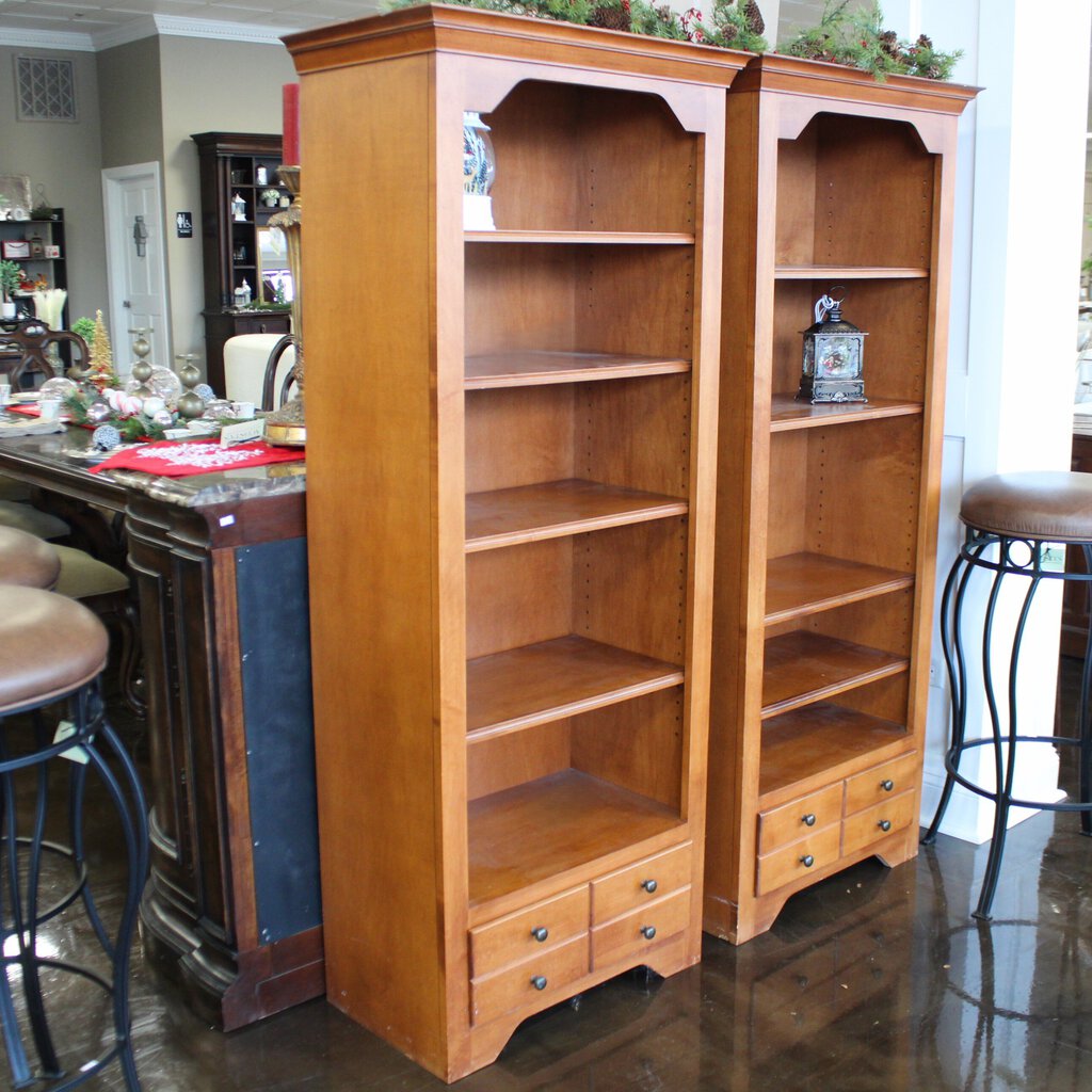 Orig Price $600 - Bookcase w/ Drawer