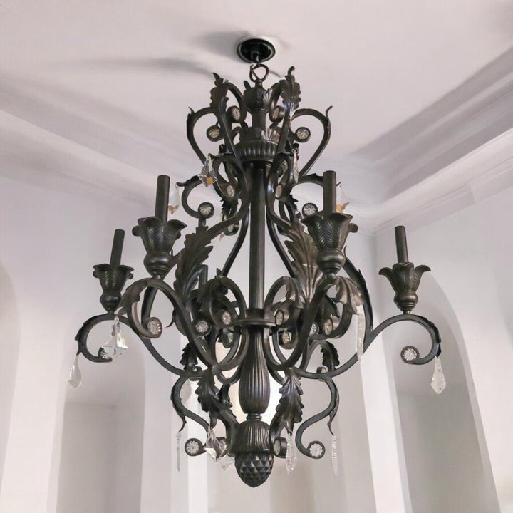 Ornate Metal Chandelier