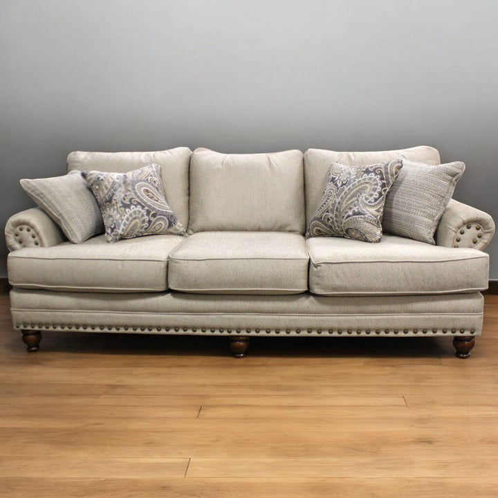 (BRAND NEW) Nailhead Three Seat Sofa