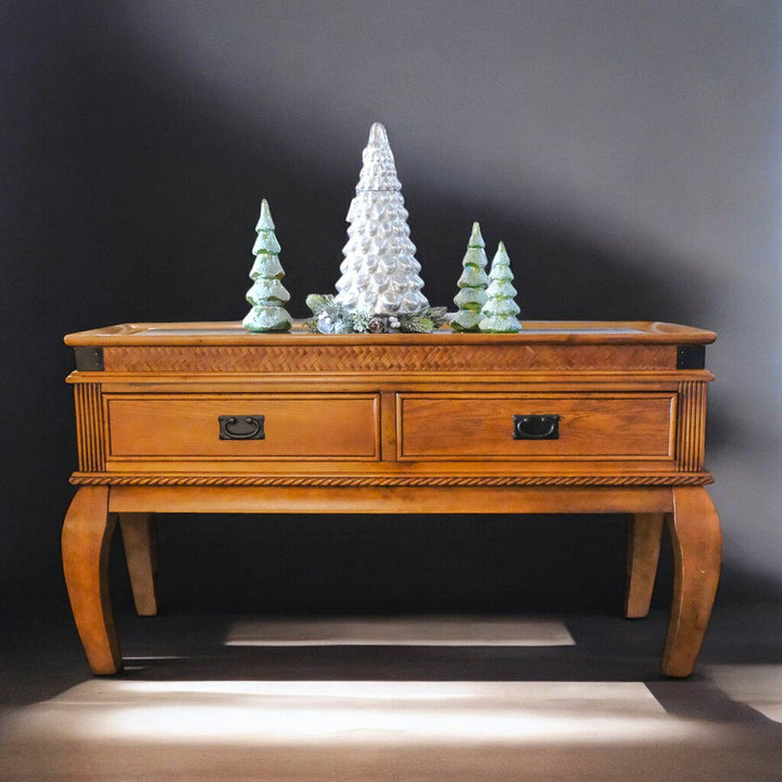 Sofa Table with Drawers