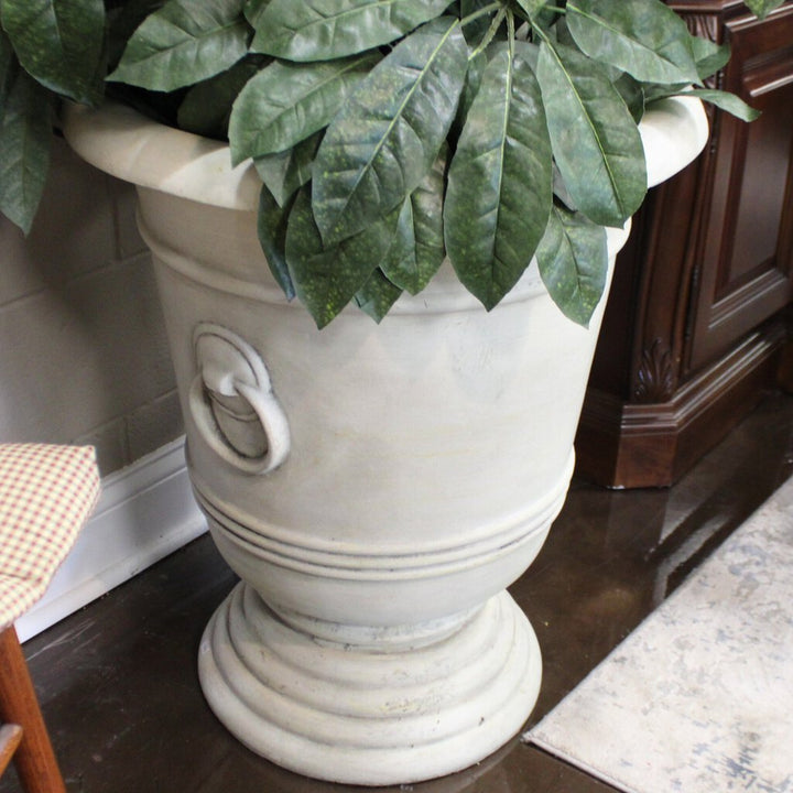 Urn Planter w/ Faux Plant