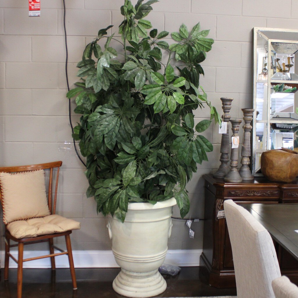 Urn Planter w/ Faux Plant