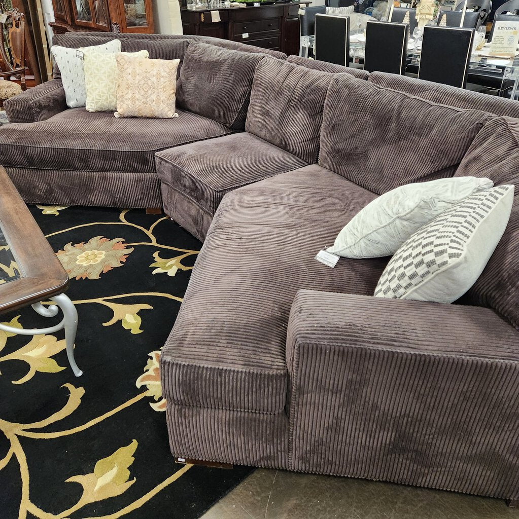 Orig Price $7000 - 3 Piece Curved Sectional