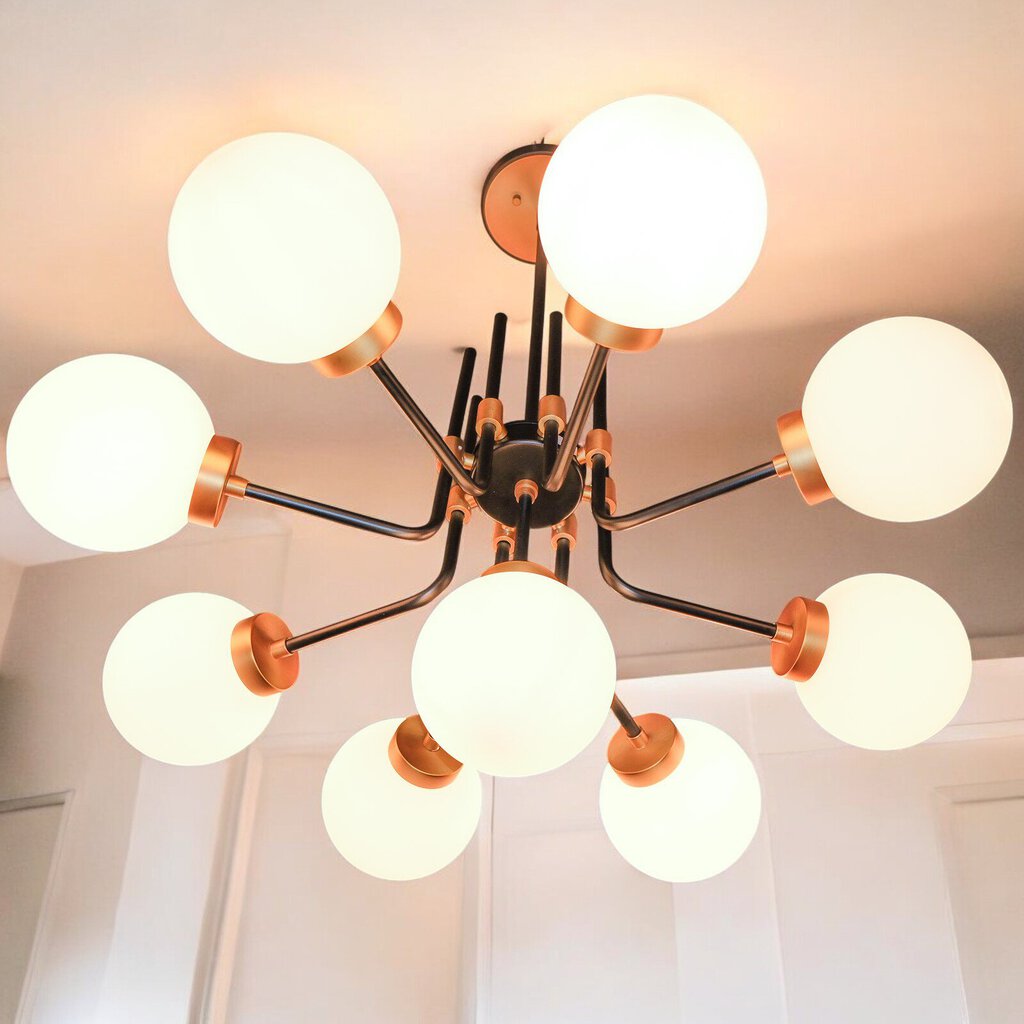 9 Globe Light Fixture