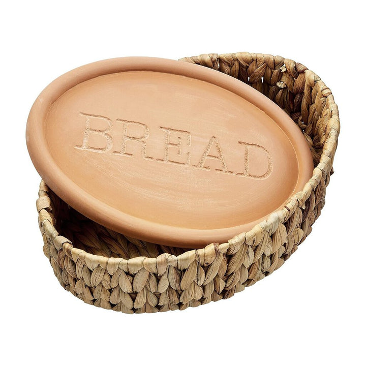 Terra Cotta Bread Warming Set