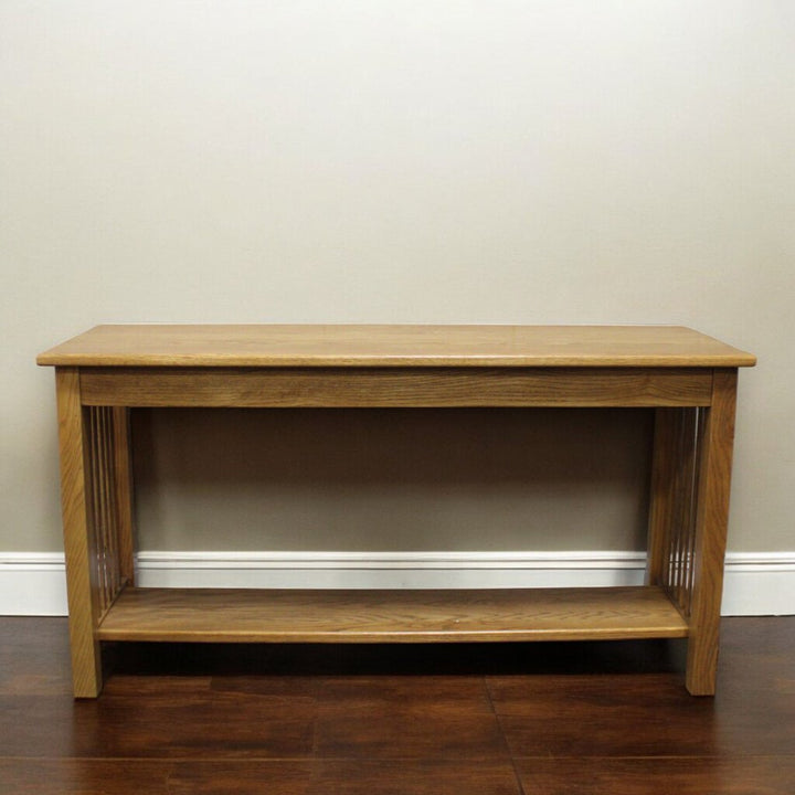 Orig Price $850 - Mission Style Sofa Table