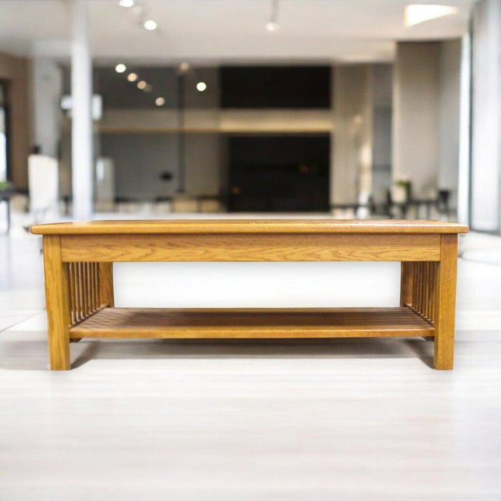 Orig Price $650 - Mission Style Cocktail Table