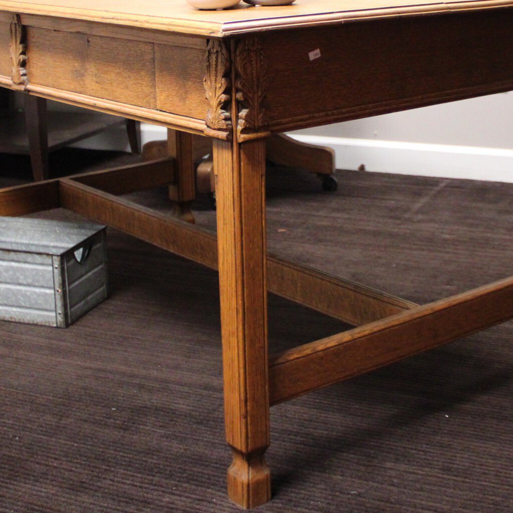 Antique Desk w/ 2 Drawers