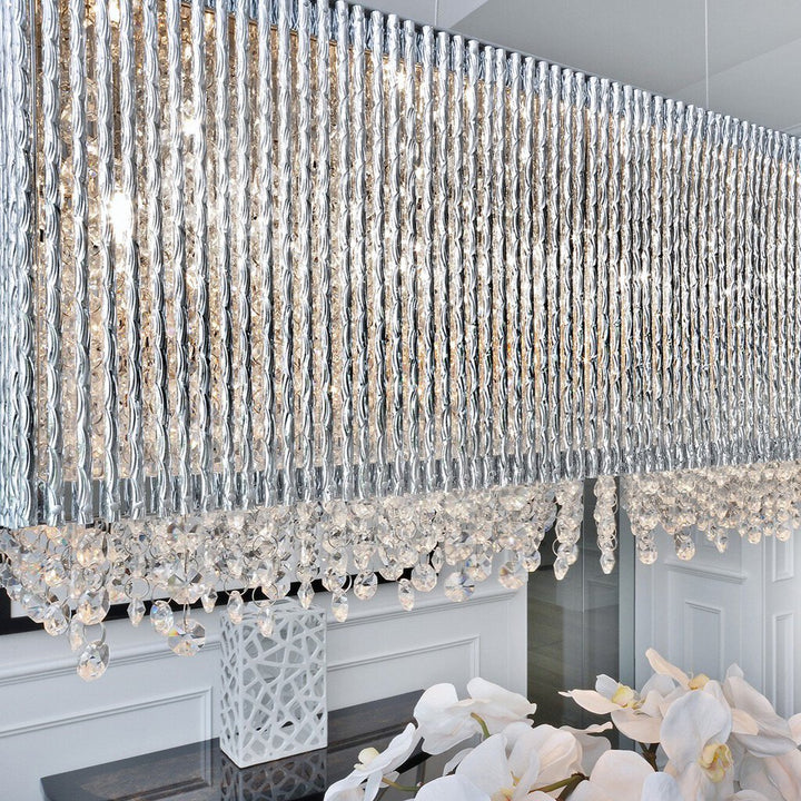 Orig Price $848 - Chandelier w/ Crystals