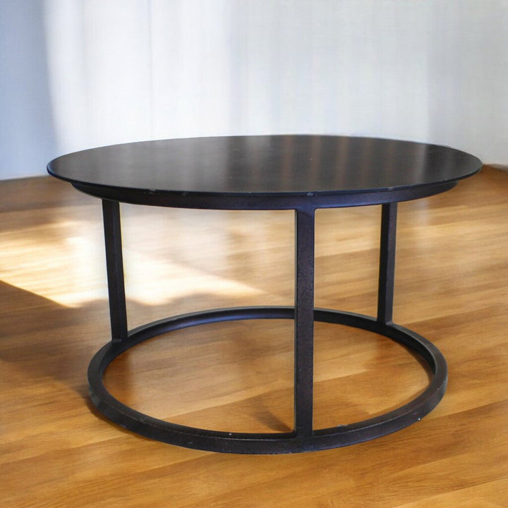 Orig Price $549 - Round Metal Cocktail Table