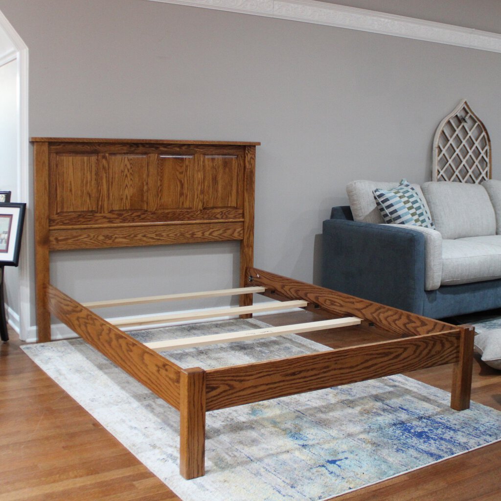 Twin Oak Bed Frame