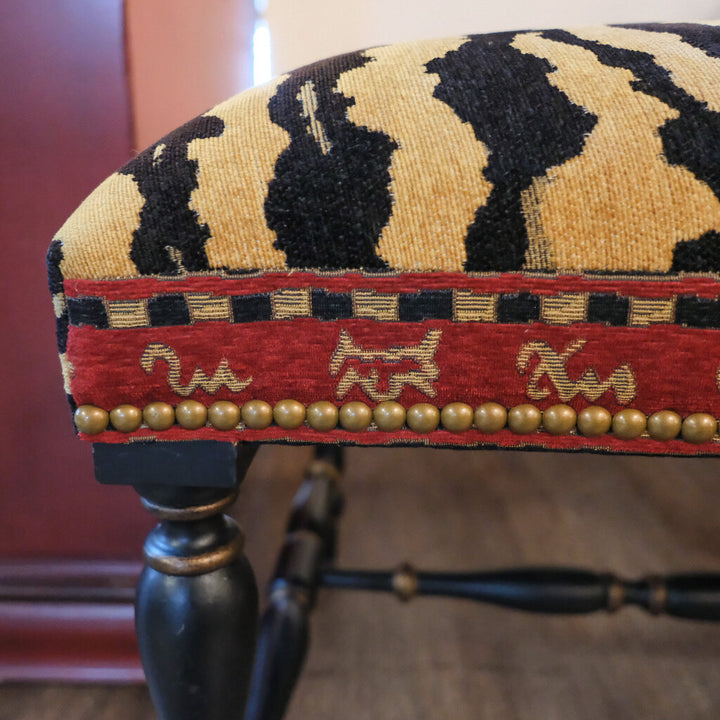 Custom Fenwick Ottoman