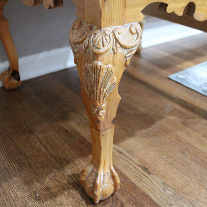 Queen Anne Style End Table w/ Drawer