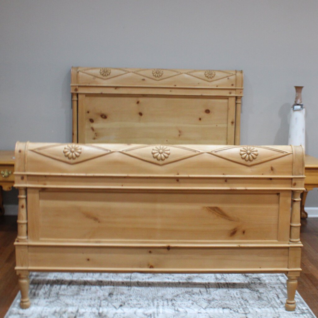 Full Swedish Sleigh Bed