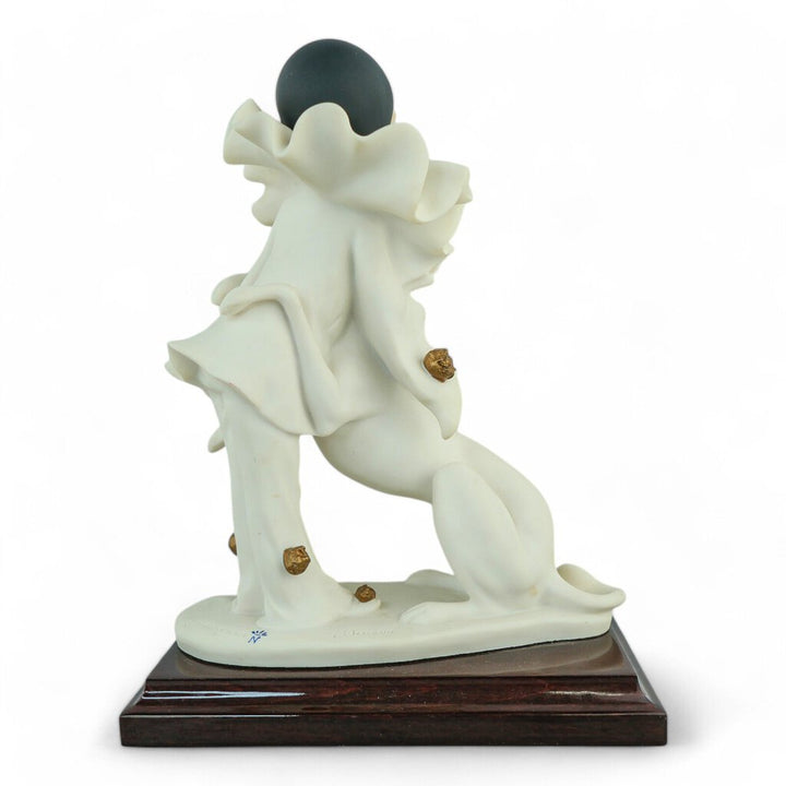 Pierrot "Dog Kiss" Giuseppe Armani Capodimonte Figure