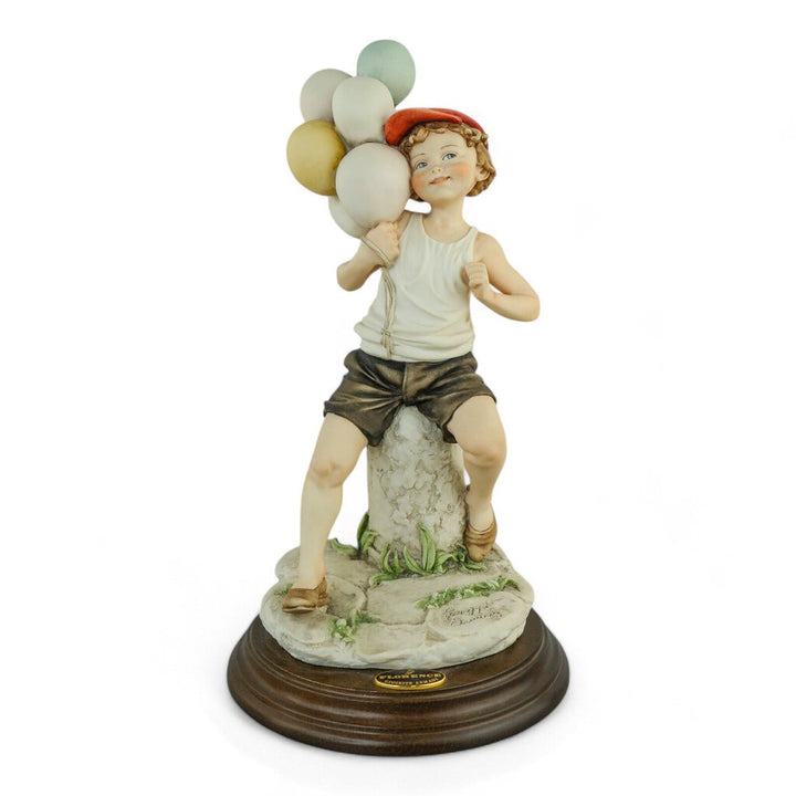 "Happy & Free" Early Giuseppe Armani Capodimonte Figure - Limited Edition 165/5000