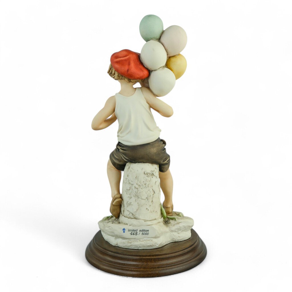 "Happy & Free" Early Giuseppe Armani Capodimonte Figure - Limited Edition 165/5000